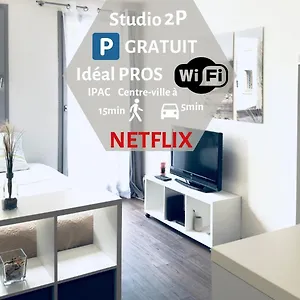 *le Cityzen*15min Du Centre A Pied+parking Gratuit Appartement Annecy